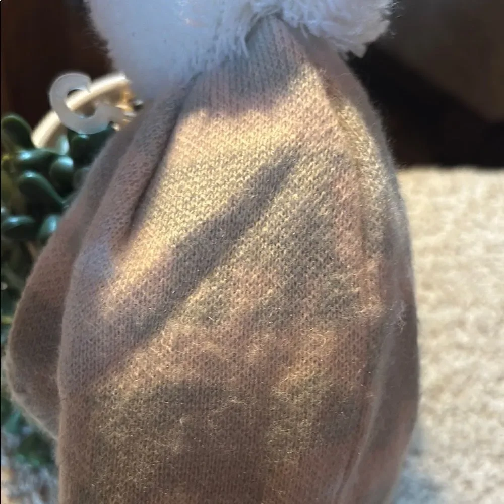 The North Face Kids' Camo Beanie - White and Tan